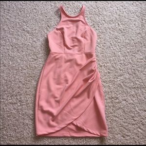 Hello molly pink bodycon dress